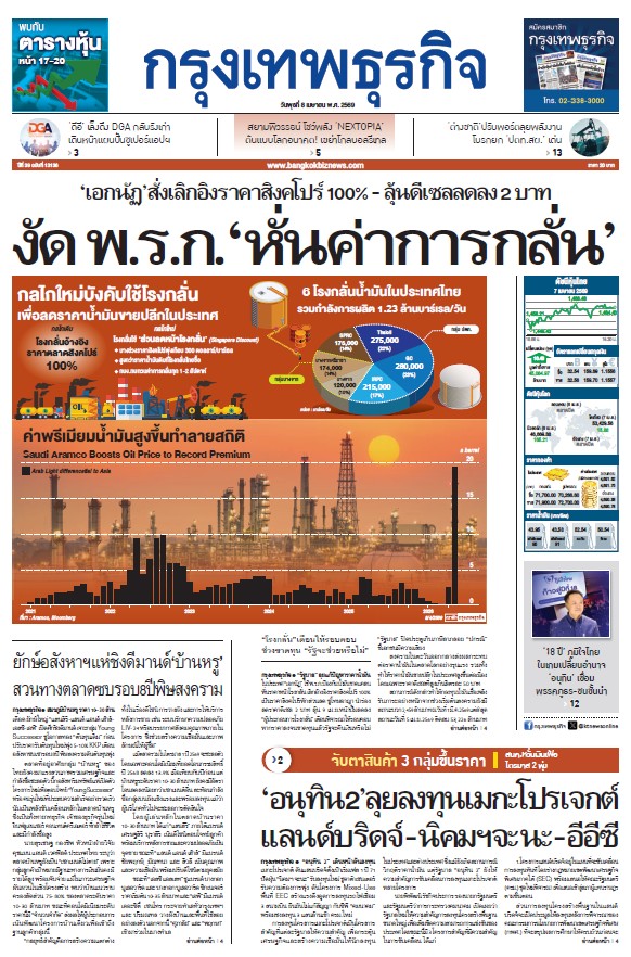 กรุงเทพธุรกิจ 8 เมษายน 2569