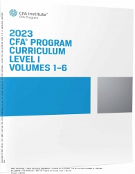 2023 CFA Program Curriculum Level I, Volume 1-6...